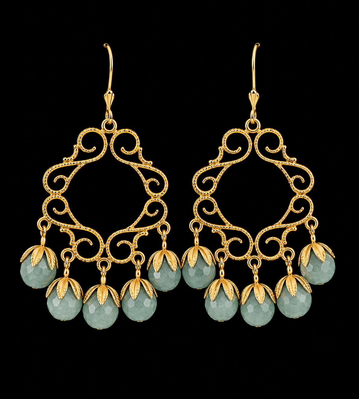 Azure Bloom Earrings