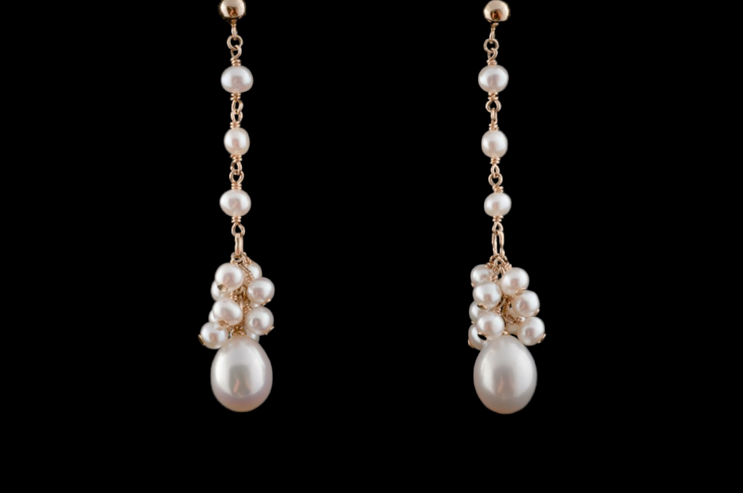 Drop Freshwater Pearl Earrings