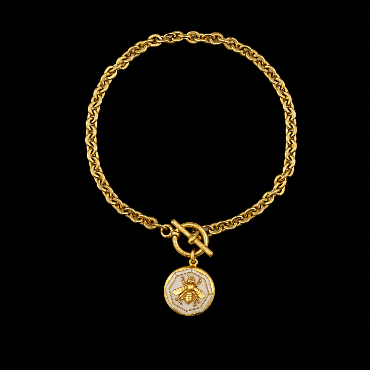 The Golden Bee Bracelet