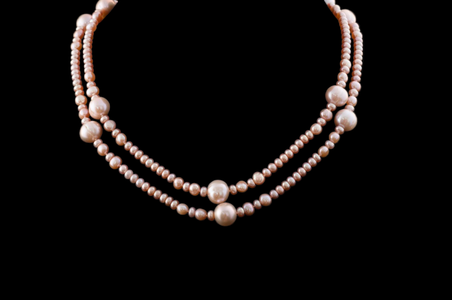 Station Pearl Necklace