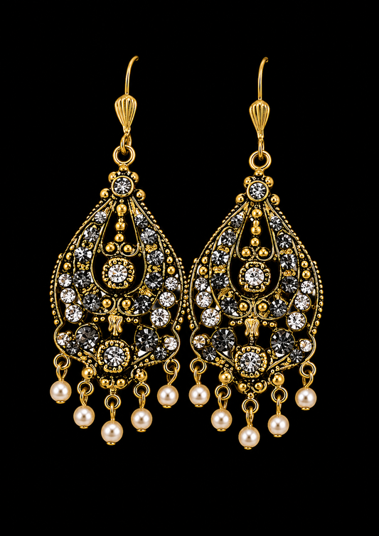 Josephine Pearl Chandelier Earring