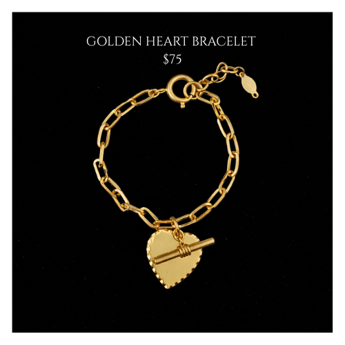Golden Heart Bracelet