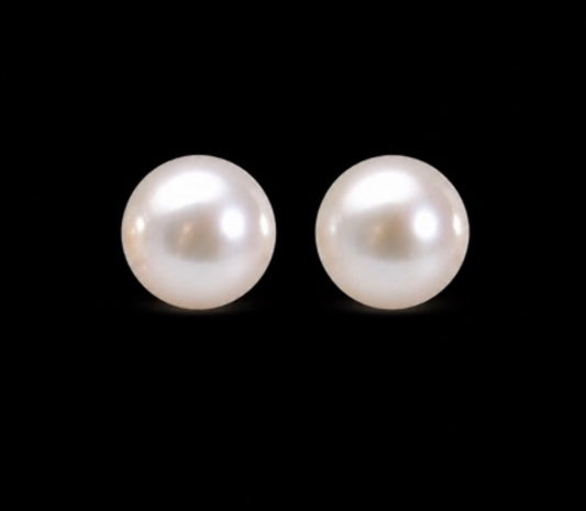 10mm Freshwater Pearl Earring