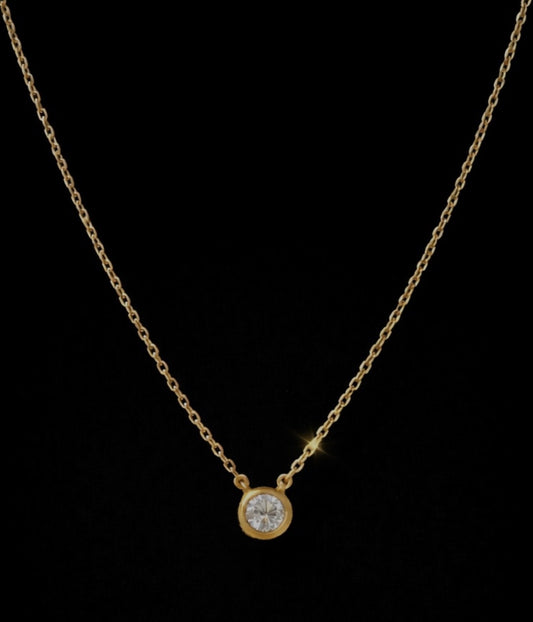 Bezel Necklace