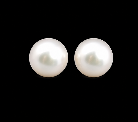 10mm Freshwater Pearl Earring