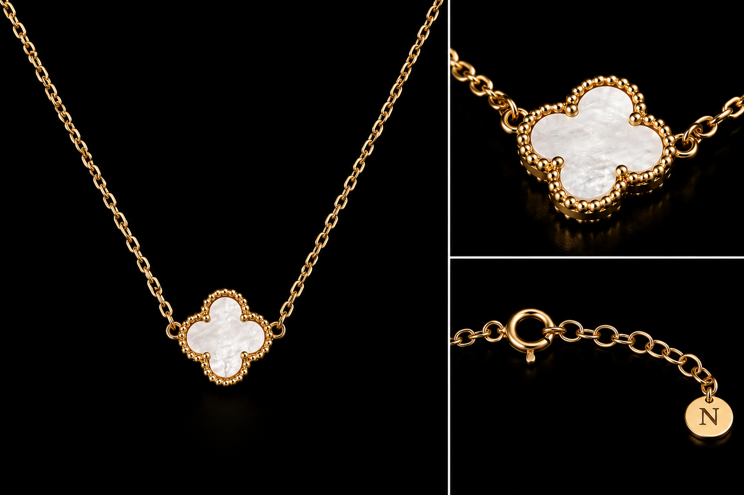 Caroline Necklace - Mother of Pearl