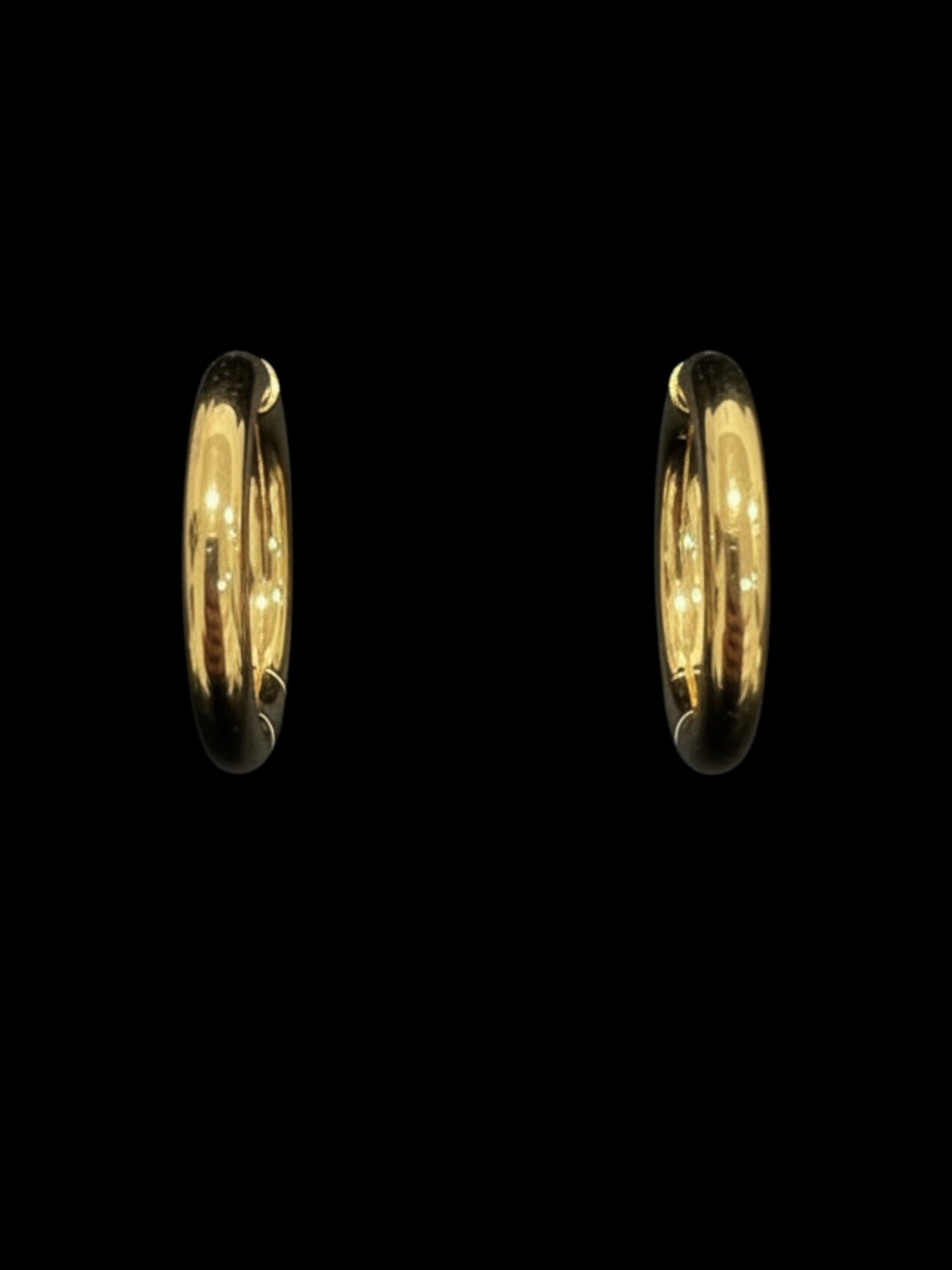 Italian Radiance Large Hoop