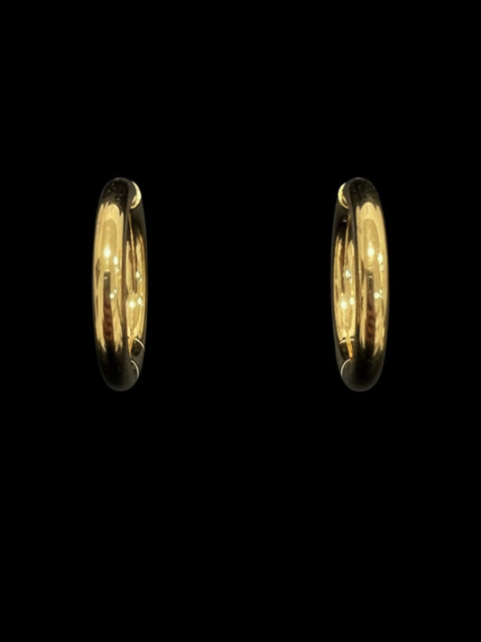 Italian Radiance Large Hoop