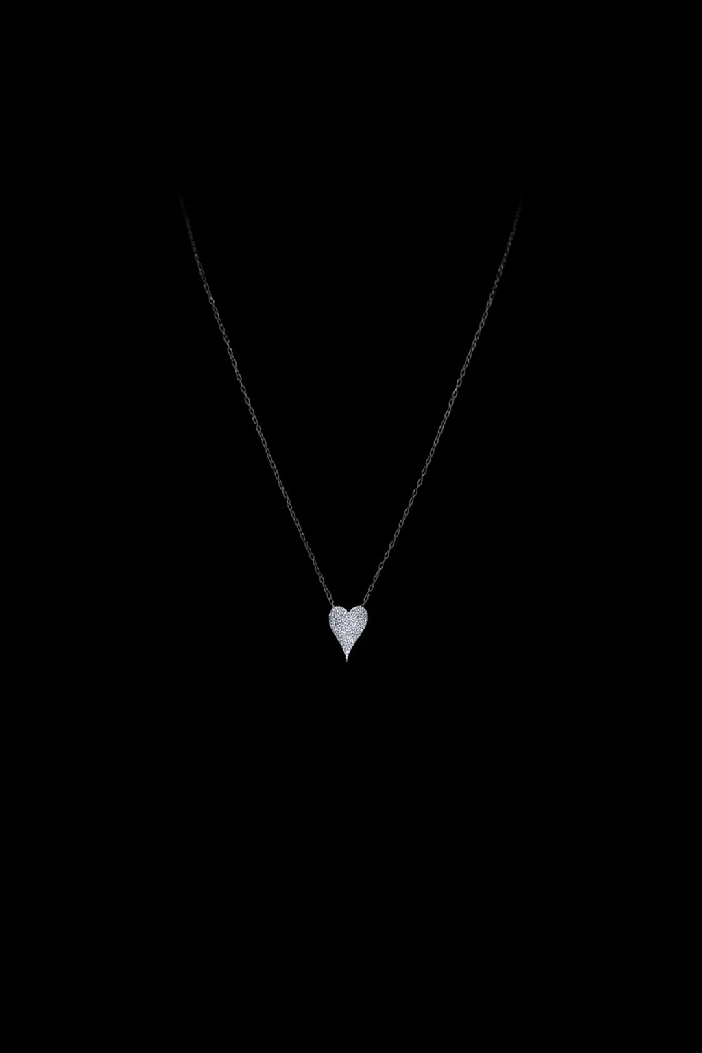 18-Inch Classic Heart Necklace
