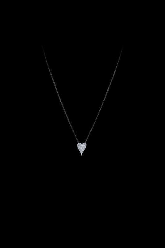 18-Inch Classic Heart Necklace