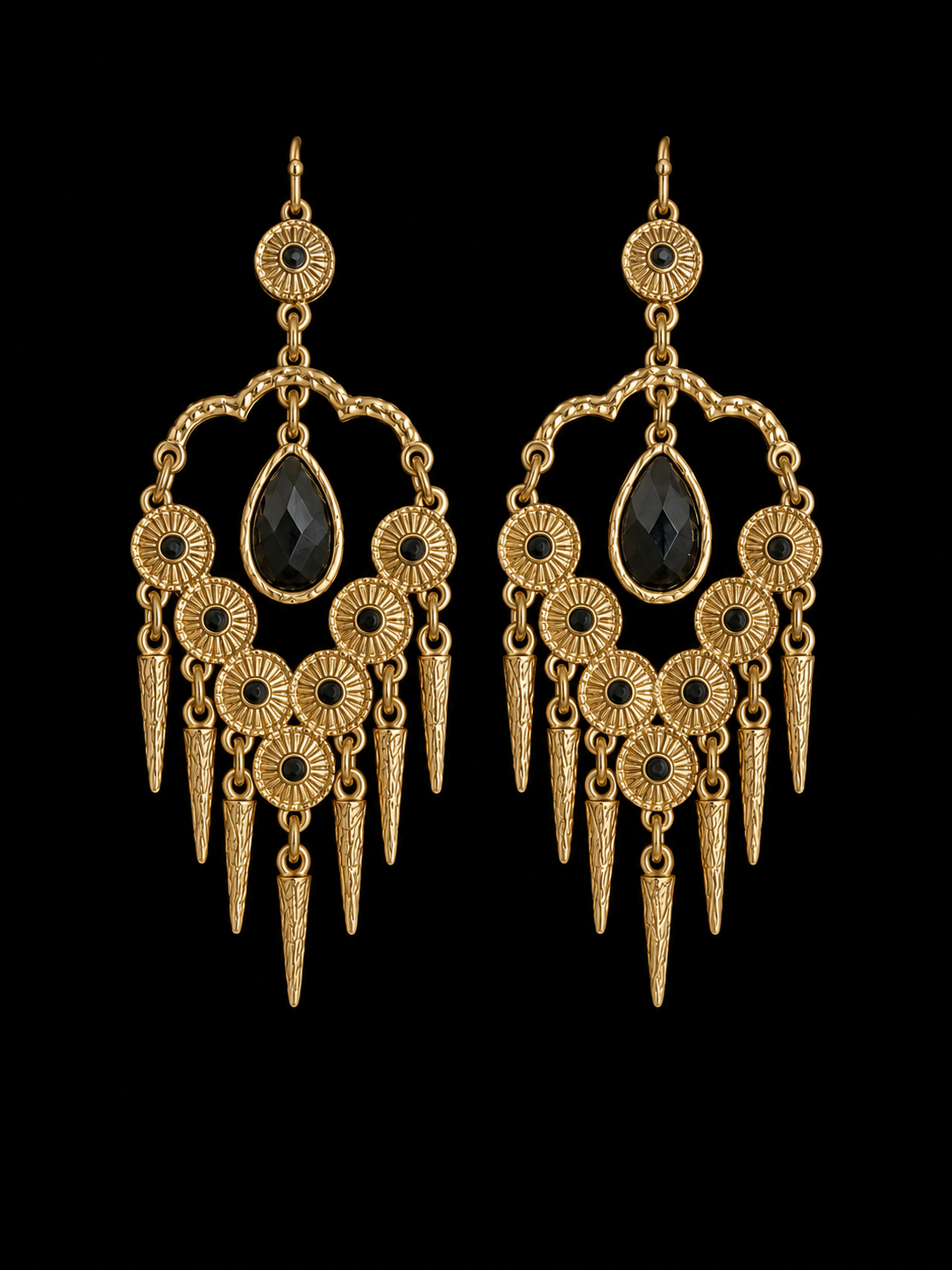 Midnight Soleil Earrings