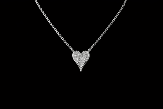 18-Inch Classic Heart Necklace