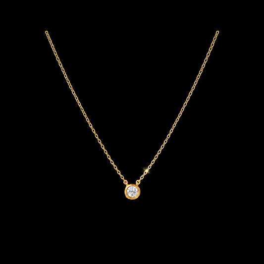 Bezel Necklace