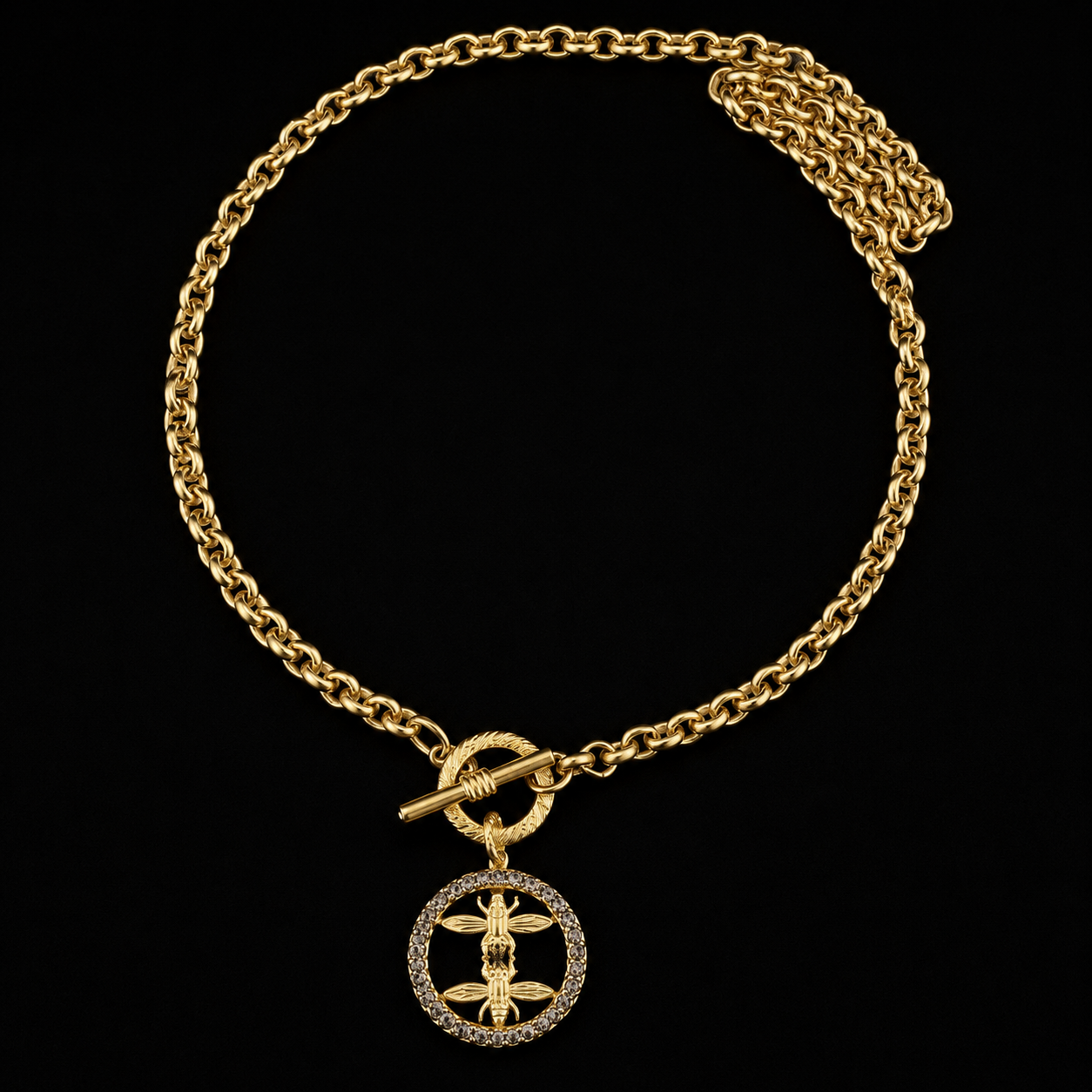 The Resilience Bee Necklace