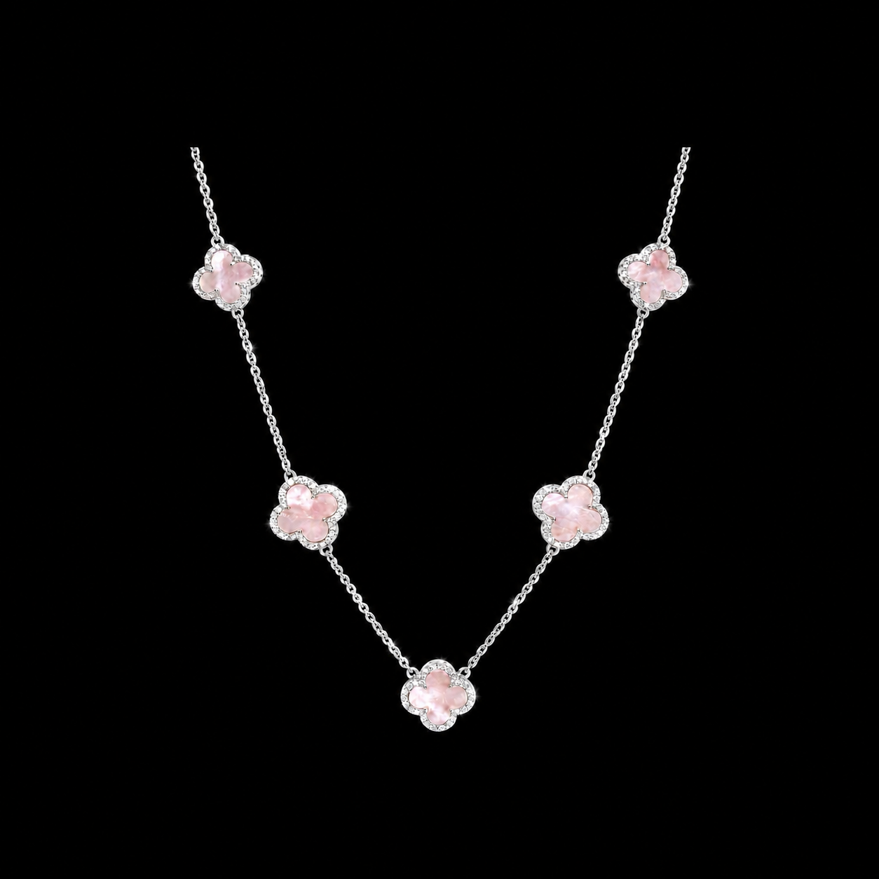The Mother of Pearl Blush Necklace