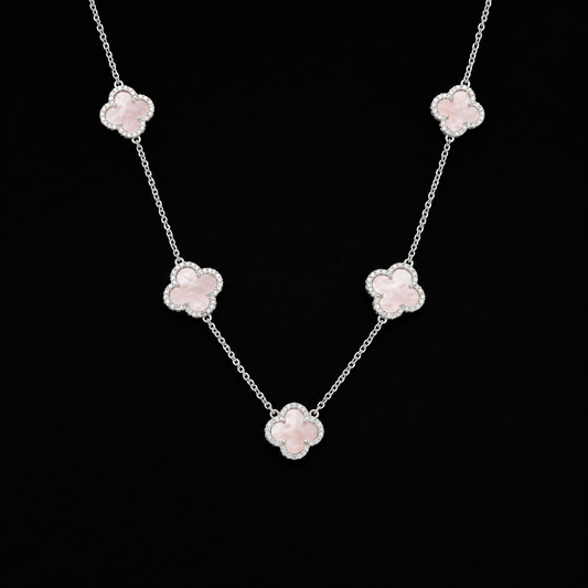 The Mother of Pearl Blush Reversible Necklace