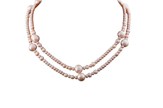 Station Pearl Necklace