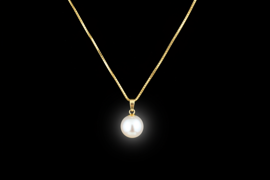 Pearl Pendant Necklace - Enhanced